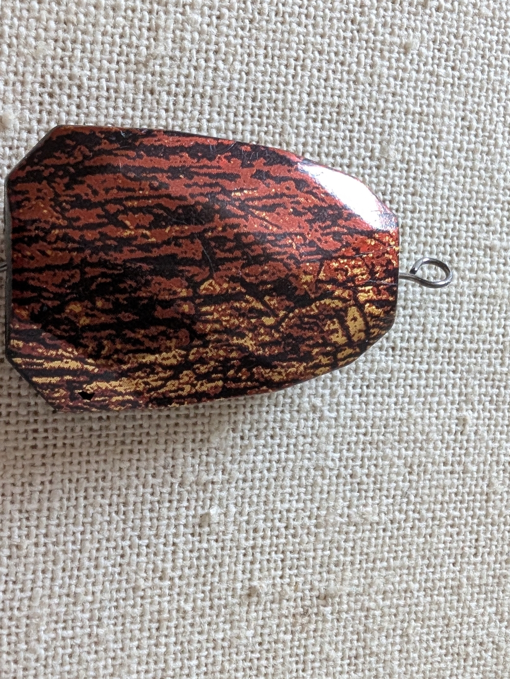Brown, Black, Gold Variant Pendant